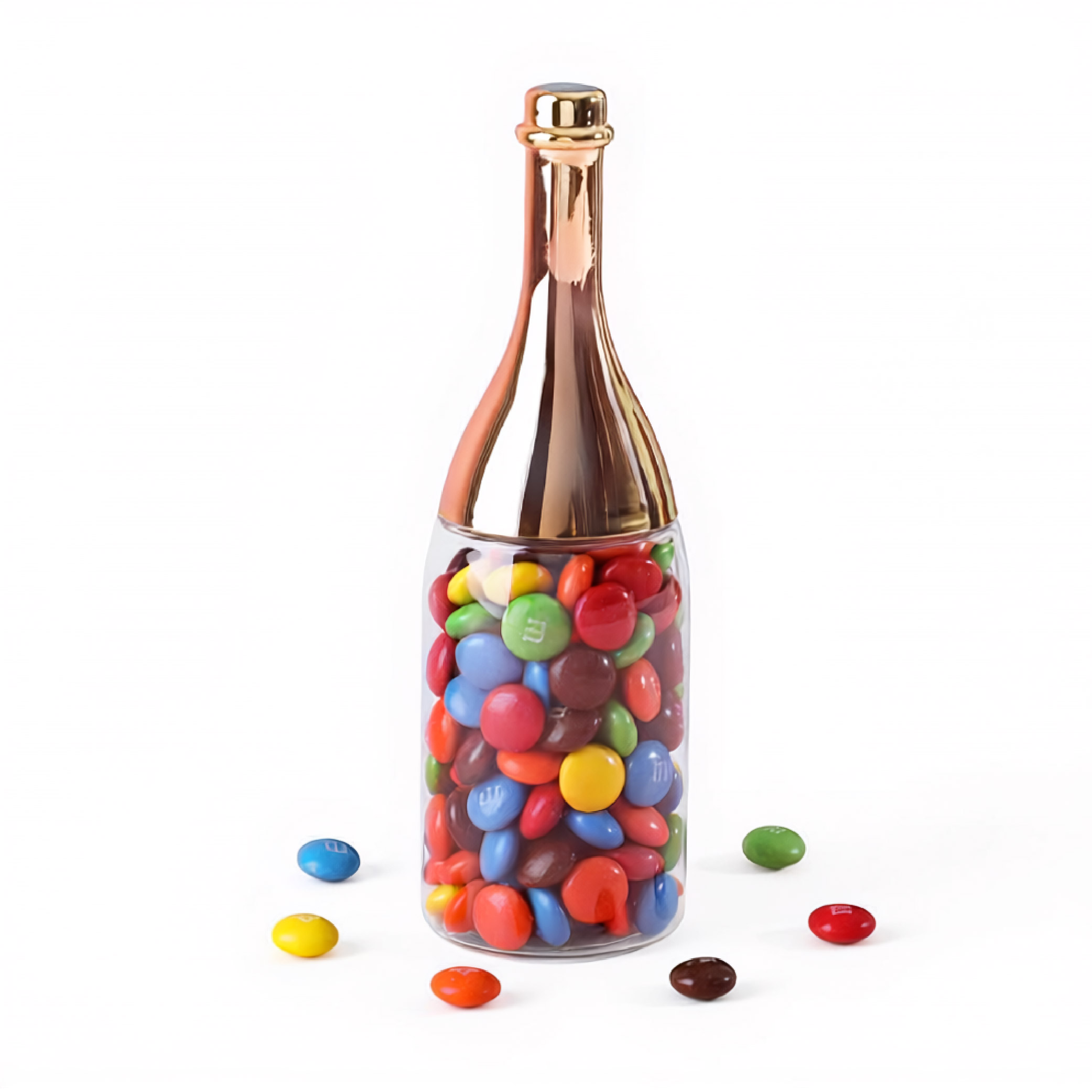 Sweet Spritz Champagne Bottle: Deluxe - Clear/Gold